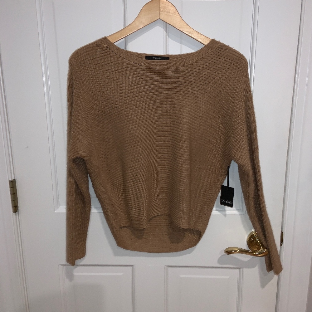 Tahari Camel brown Sweater